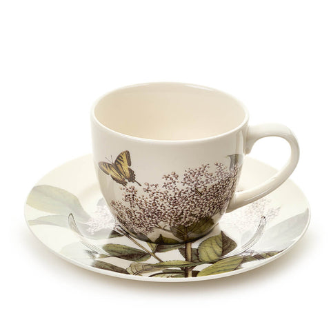 Nuvole di Stoffa Porcelain tea cup "Herbarium" 230 ml 2 variants (1pc)