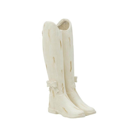 INART Umbrella stand in the shape of polyresin boots 20x25x58 cm 3-70-146-0103