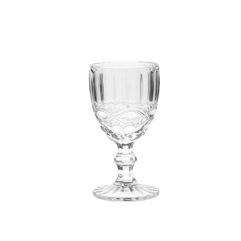 PORCELAINE BLANCHE Coffret 6 gobelets en verre verres H 15,5 cm P401200003