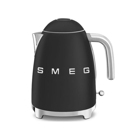 SMEG Electric kettle steel automatic shut off matt black 2400w 1,7L