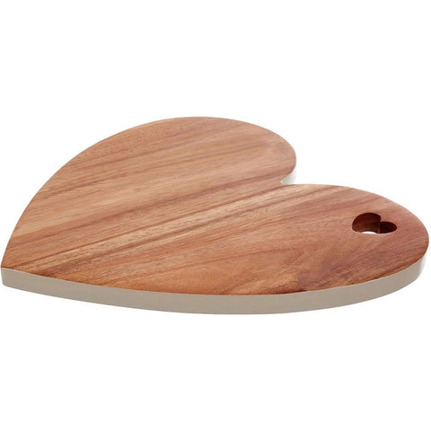 MAGNUS Planche à découper en bois en forme de cœur 28x30x2 cm 1104694