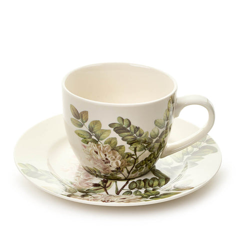 Nuvole di Stoffa Porcelain tea cup "Herbarium" 230 ml 2 variants (1pc)