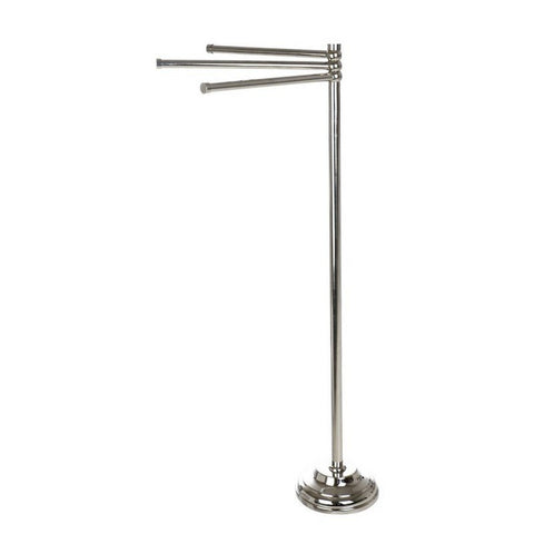 BLANC MARICLO' Bathroom towel holder with 3 arms in brass H 90.5 cm A21606