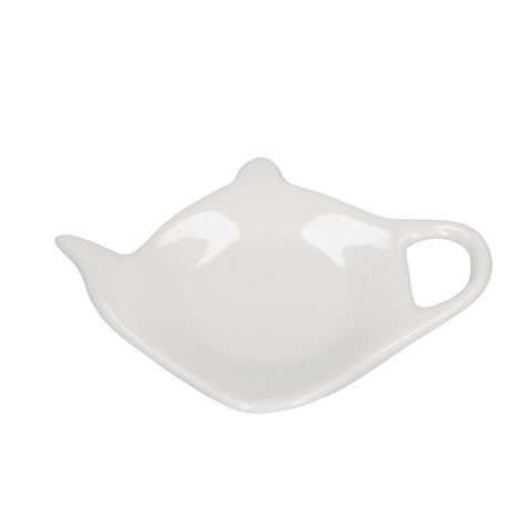 LA PORCELLANA BIANCA CONVIVIO porte-sachets à thé blanc 8,5x11x1,5 cm