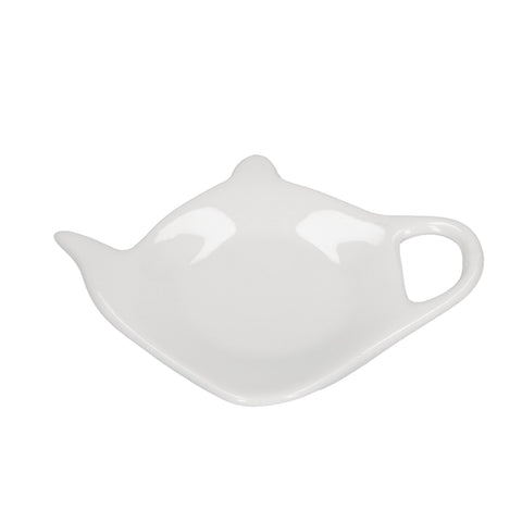 LA PORCELLANA BIANCA CONVIVIO tea bag holder white 8,5x11x1,5 cm