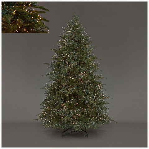 EDG SPARK Christmas tree with 6670 LEDs 3165 branches D163 - H210 cm