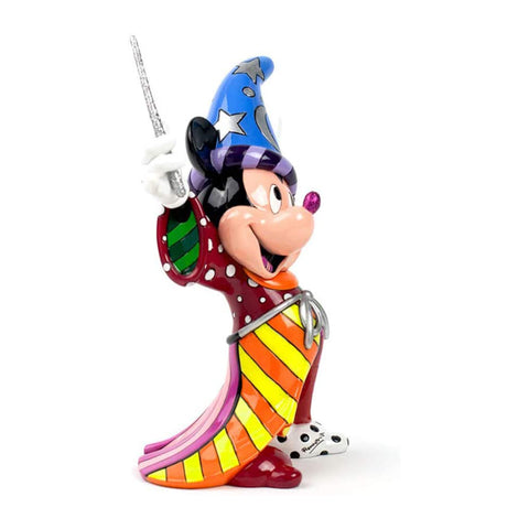 Disney Mickey Mouse figurine "Fantasia" in multicolored resin 9x11x23 cm