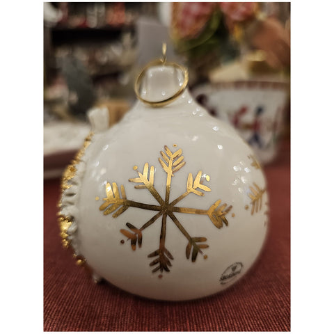 Sbordone Nativity drop in handcrafted porcelain