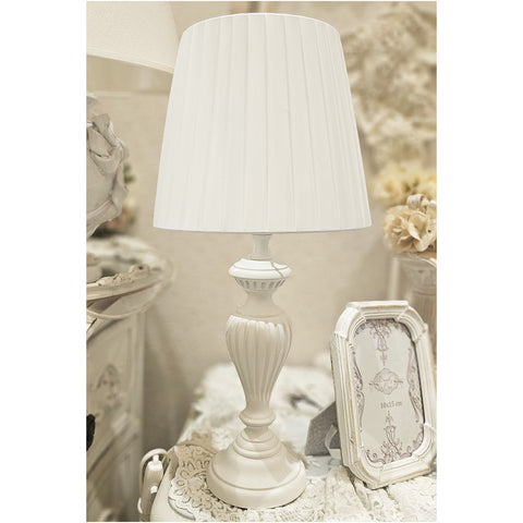 Legno Rigato Brulamp Lampada in legno rigato con paralume F1 E27 D10xH43 cm ...
