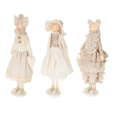 Cloth Clouds Shabby Chic decorative doll 3 variants (1pc)
