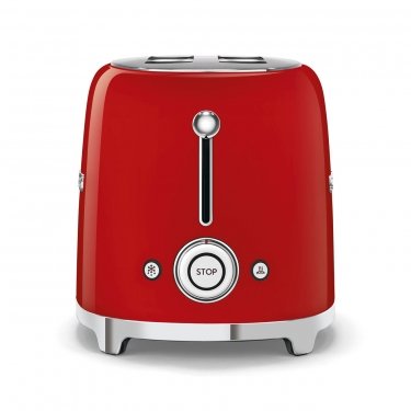 SMEG Toaster 2 slices 50's style red stainless steel 950W 198x310 cm