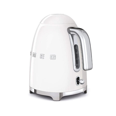 SMEG Electric kettle white stainless steel 1.7L automatic shut-off KLF03WHEU
