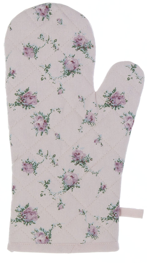 BLANC MARICLO' “PRIMEROSE” cooking glove in pink cotton 18x32 cm A28990