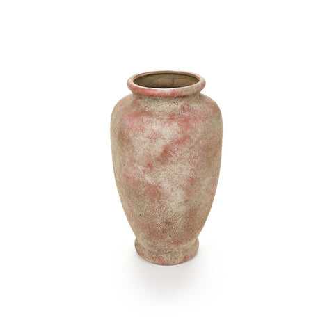 Nuvole di Stoffa Antiqued ceramic amphora vase D23xH39.5 cm