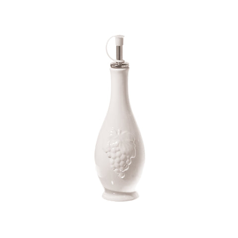 PORCELAINE BLANCHE Vinaigrier en porcelaine blanche H 21 cm P001100153