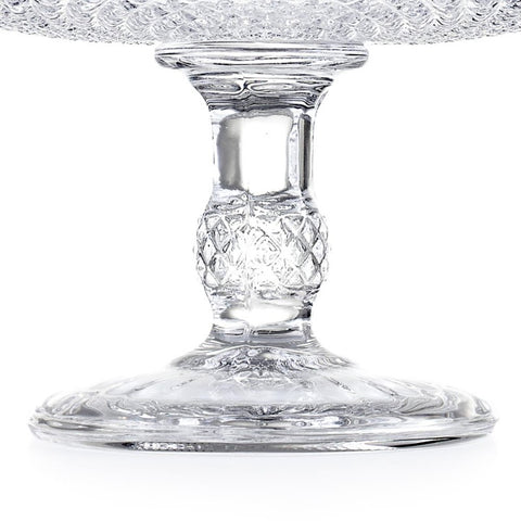 Emò Italia Glass stand made in Italy "Ethereal" D19.5x12.3 cm