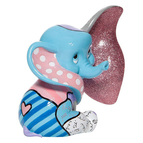 Figurine Disney Baby Dumbo multicolore en résine 15x11,4xh18,5 cm