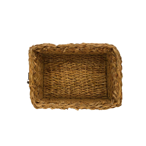 MAGNUS REGALO Rectangular wicker effect basket SOPHY natural 5x22x9 cm