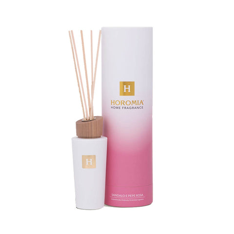 HOROMIA Room diffuser with sticks RATTAN SANDAL AND PINK PEPPER home 200 ml