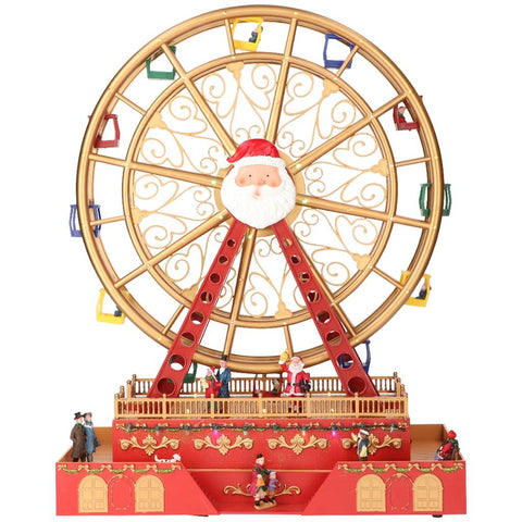 TIMSTOR Build your own Christmas village Ferris wheel 38x17x49 cm