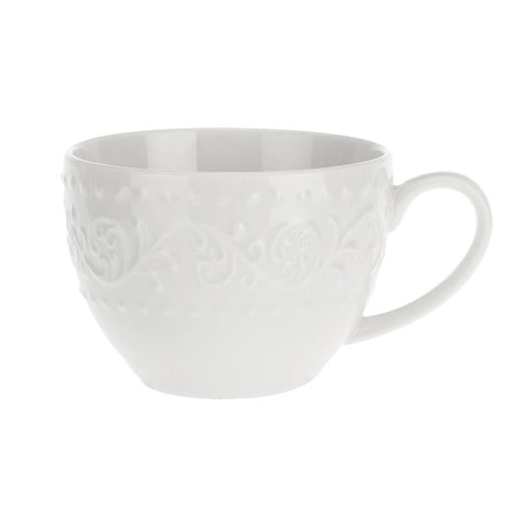 La Porcellana Bianca Set de 6 tasses à café et soucoupes en porcelaine "Dreamy" 100 ml