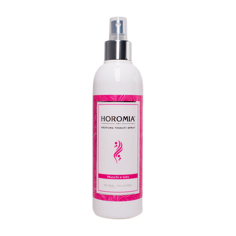 HOROMIA Deodorante per tessuti MUSCHI E LOTO spray 250 ml H-056