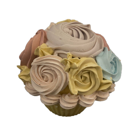 I DOLCI DI NAMI Muffin avec bonbon décoratif crème multicolore Ø8 H9 cm
