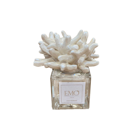 EMO' ITALIA Parfumeur d'ambiance corail ivoire avec bâtonnets 50 ml