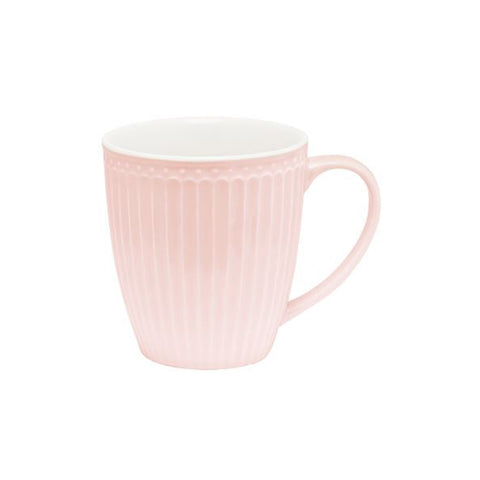 GREENGATE PINK ALICE pink porcelain mug in microwave 10x13x9cm