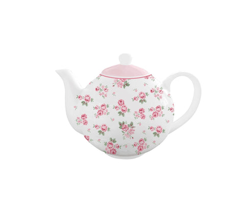 ISABELLE ROSE LUCY porcelain teapot with roses 1L IRPOR100