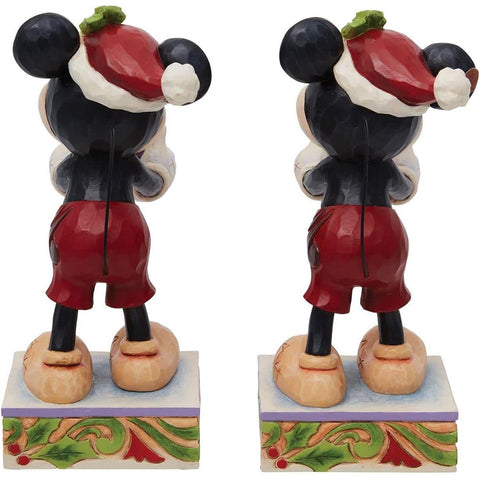 Enesco Disney Traditions Mickey Mouse avec cadeau en résine Jim Shore