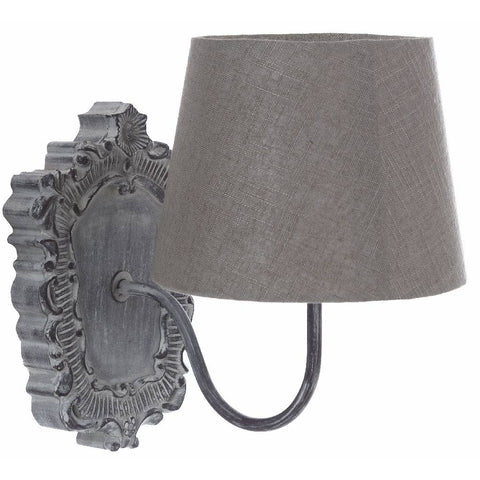 BLANC MARILO' Wall light with lampshade wall lamp h 22x l 15x P 20 cm