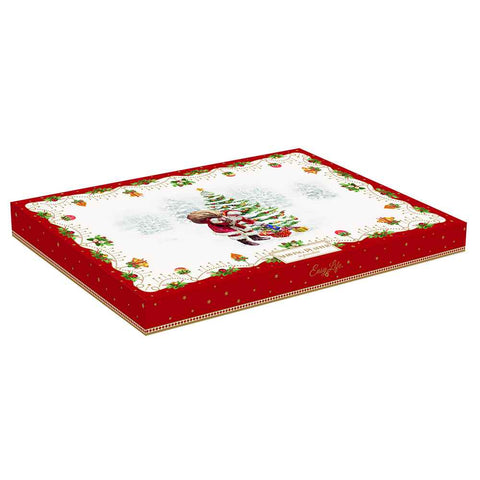 Easy Life Porcelain tray with Santa Claus "Nostalgic Christmas"