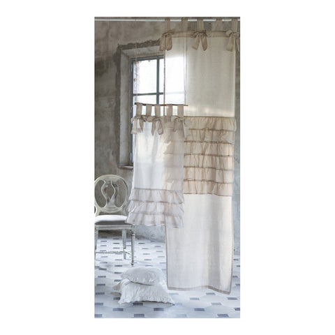 BLANC MARICLO’ Set 2 pannelli finestra BOWS beige 60x220 cm A2798299DS