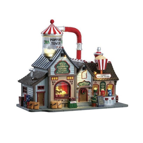 LEMAX Bell's Gourmet Popcorn Factory Build Your Own Village 75188