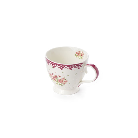 FABRIC CLOUDS Grand mug avec anse ELIZABETH porcelaine 2 variantes 440ml