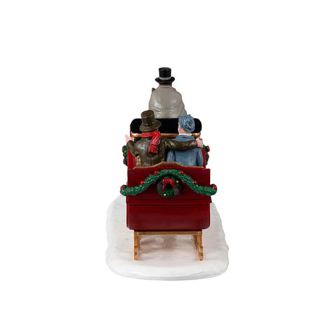 LEMAX Panoramic Christmas Sleigh Ride "Scenic Sleigh Ride" in resin