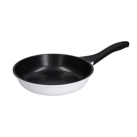 LA PORCELLANA BIANCA White non-stick frying pan in die-cast aluminum RIBOLLE Ø20 Cm