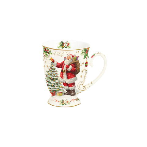 EASY LIFE Christmas Mug with Santa Claus "MAGIC CHRISTMAS" in porcelain 250 ml