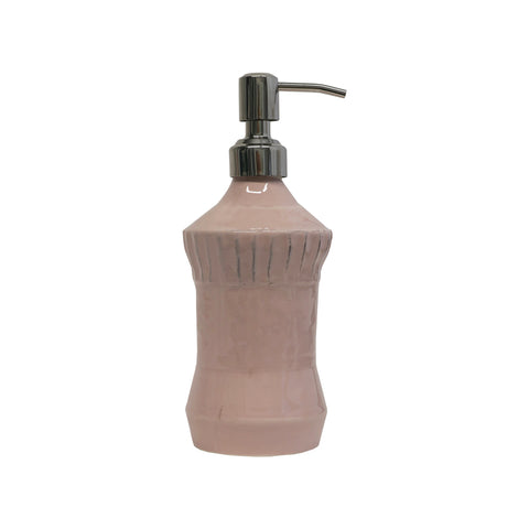 Virginia Casa Dispenser sapone in ceramica artigianale "Pietra" 2 varianti (1pz)