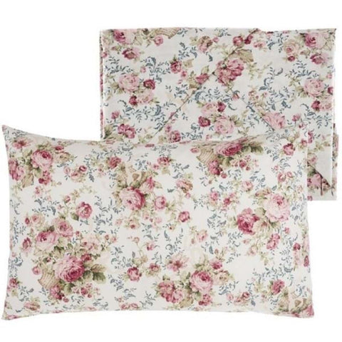 BLANC MARICLO' Double bed sheet set MARELLA INFINITY flowers A2543299BI