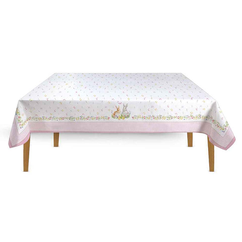 Easy Life Easter cotton tablecloth "Happy Easter" 250x145 cm