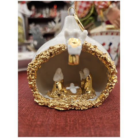 Goutte de la Nativité Sbordone en porcelaine artisanale