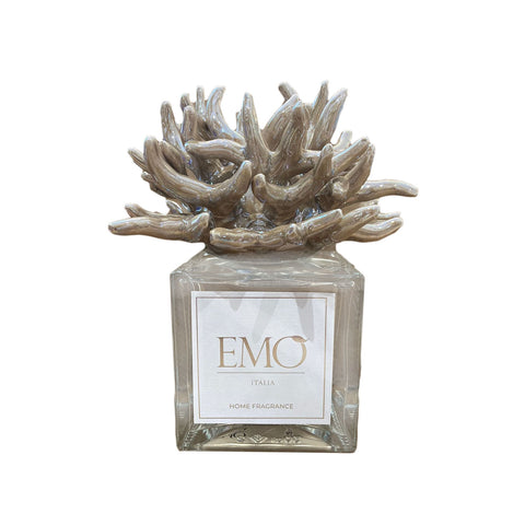EMO' ITALIA Perfumer with coral mud room perfume with sticks 500 ml