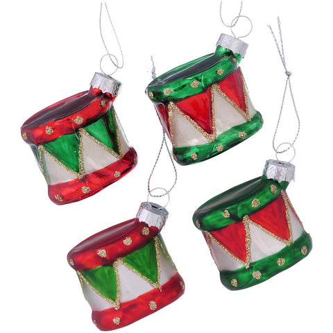 Boltze Glass Tree Hanging Drum 4 Variants (1pc)