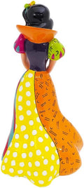 Disney Statuina Biancaneve e i sette nani "Snow White" in resina multicolore 10x10x22 cm - Angelica Home Stabia