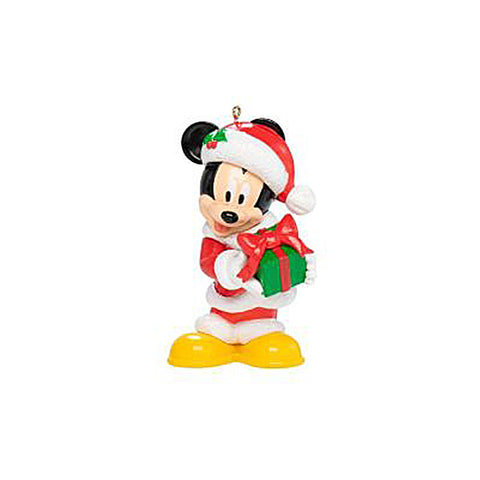 KURTADLER Minnie e Mickey Mouse da appendere decoro per albero resina H9 cm