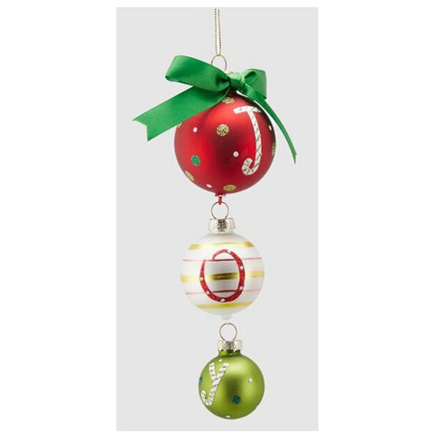 EDG Glass tree pendant with bow 3 variations (1pc)