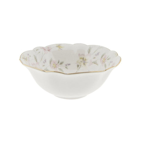 CLAYRE &amp; EEF White porcelain bowl Ø15 H6 cm TWFBO