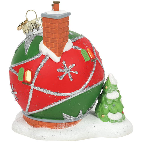 Department 56 Illuminated Building Norny's Ornament House "North Pole Village"